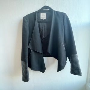 Zara black coat
